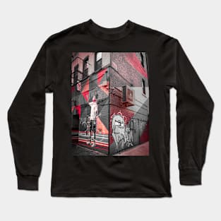 SoHo Street Art Graffiti Manhattan NYC Long Sleeve T-Shirt